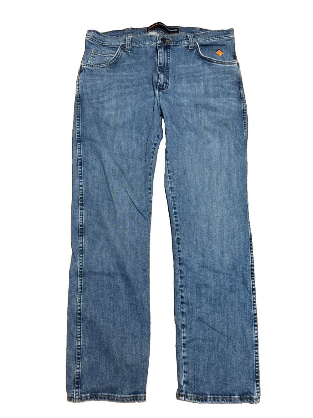 Wrangler FR Advanced Comfort Jeans Mens 36x32 Flame Resistant Work Denim